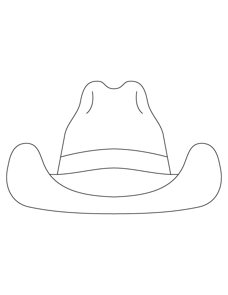 Coloring Pages Of Hats