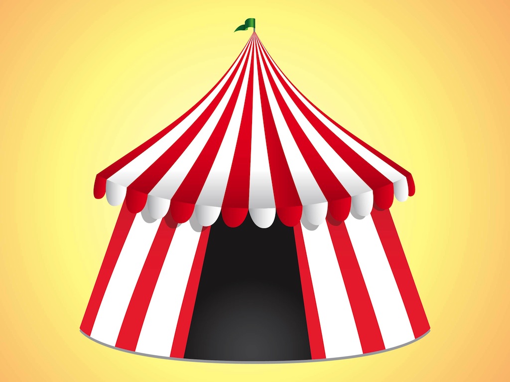 Images For > Circus Tent Top Clip Art
