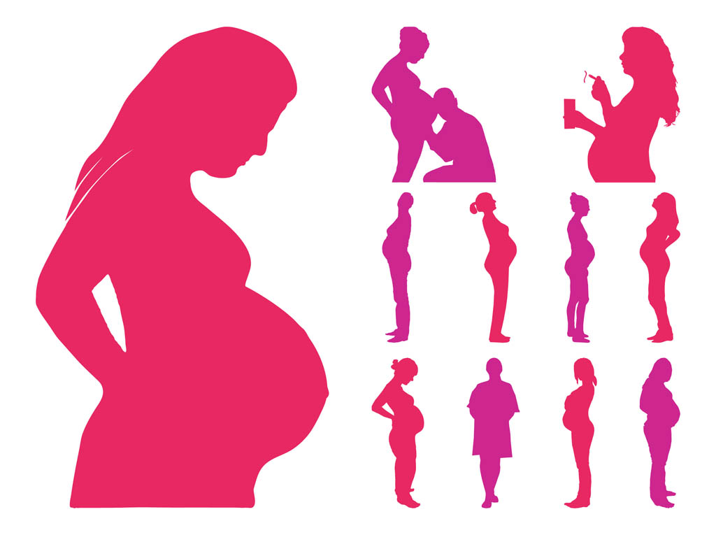 Pregnant Woman Cartoon - Cliparts.co