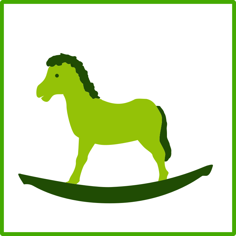 Clipart - eco green toy icon
