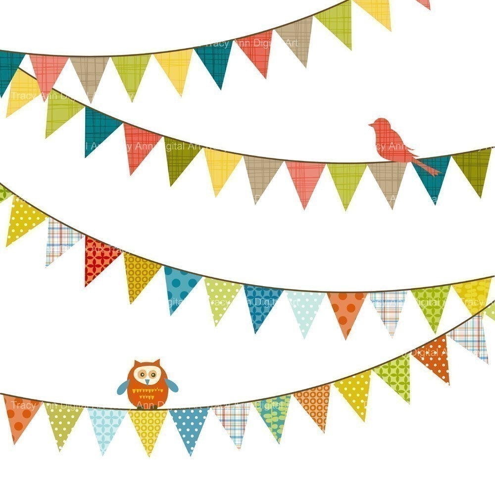 pennant banner clipart free - photo #7