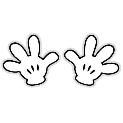 Mickey Mouse Hands Vector - Cliparts.co