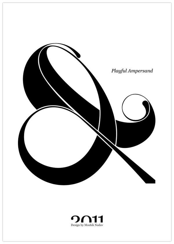 Pin Up: Moshik Nadav's Playful Ampersand