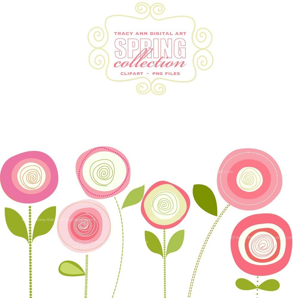 Pink Flower Border Clip Art | Clipart Panda - Free Clipart Images