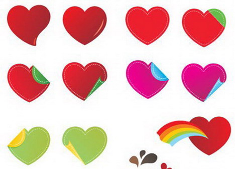 40 Beautiful Valentine, Love and Heart Shaped Icon Sets (Free ...