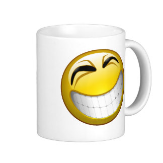 Smiley Grin Mugs, Smiley Grin Coffee Mugs, Steins & Mug Designs