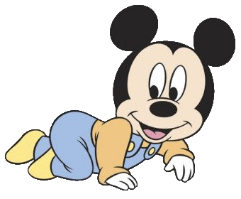 Baby Mickey Clipart