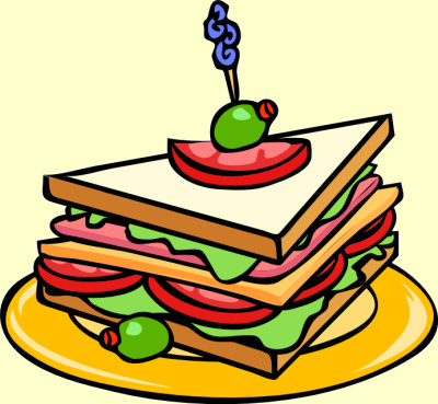 Pix For > Brown Bag Lunch Clip Art