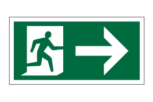 Fire Exit Signs | Safe Procedure Signs | Glow in the Dark Signs