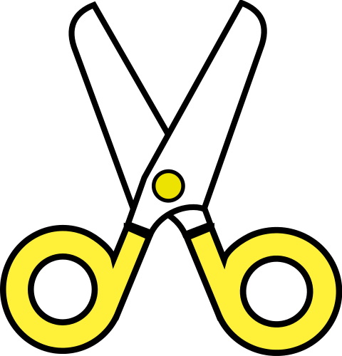 Safety Scissors Yellow Clip Art Download
