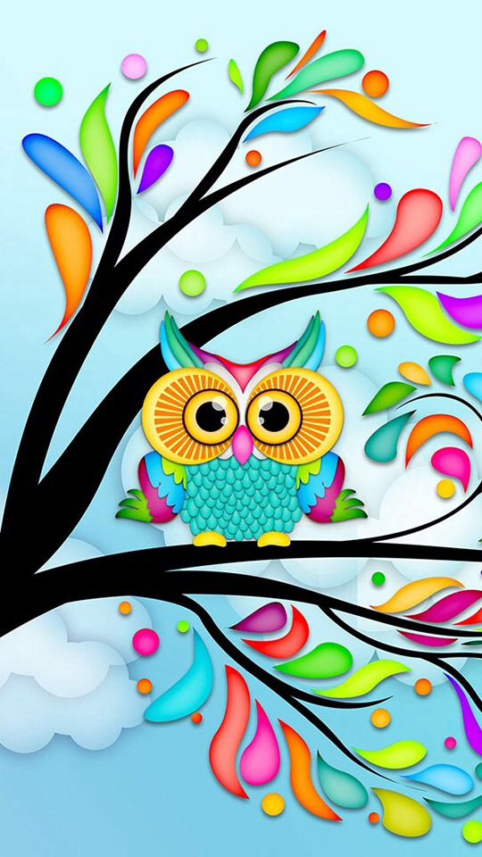 Cute Owls Wallpaper on Pinterest