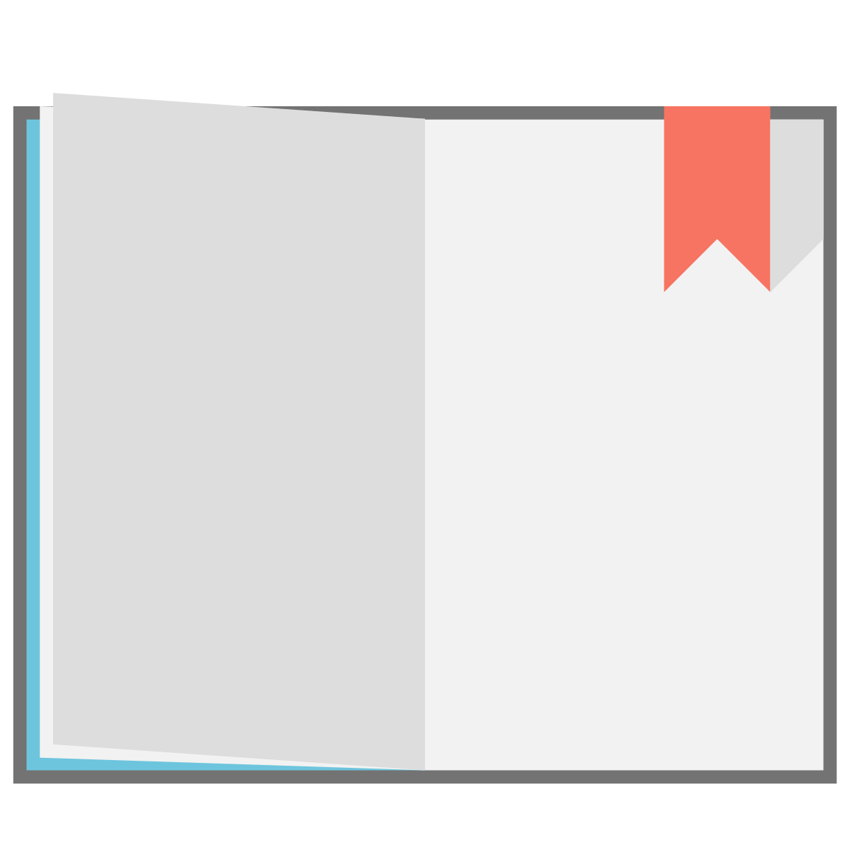 Open Book Clipart by crisg : Office Cliparts #15616- ClipartSE