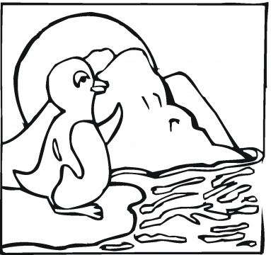 Cartoon Penguin Coloring Pages - ClipArt Best