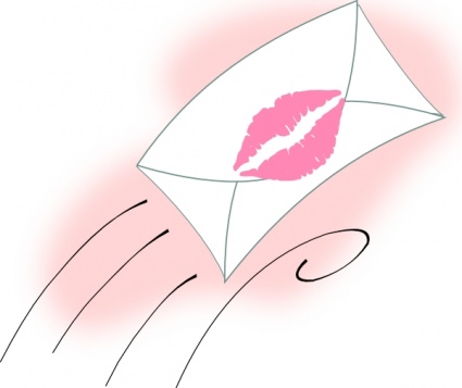 Sealed With A Kiss clip art - Download free Other vectors