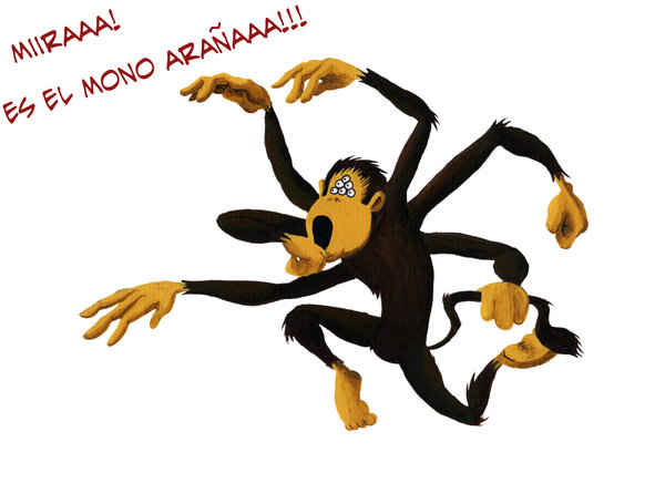 Spider Monkey Clip Art | Clipart Panda - Free Clipart Images