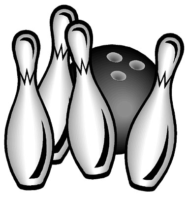 Clipart Bowling Ball And Pin - ClipArt Best