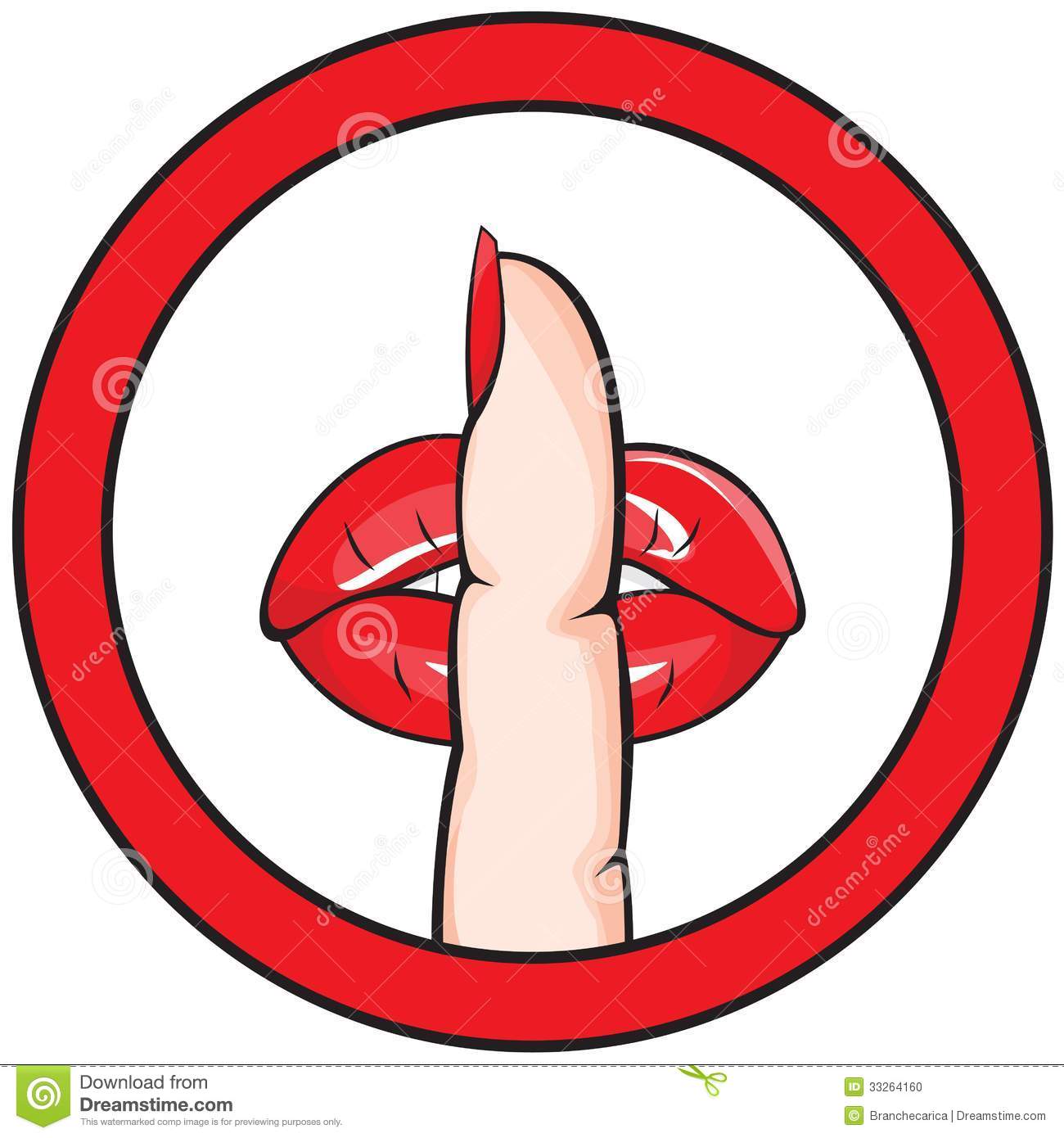 quiet-lips-clipart-silence- ...