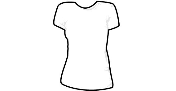 T Shirt Outlines - ClipArt Best