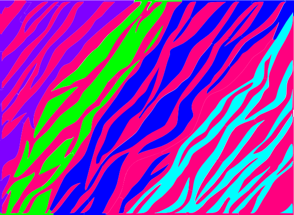 Pink Zebra And Cheetah Print Background - ClipArt Best