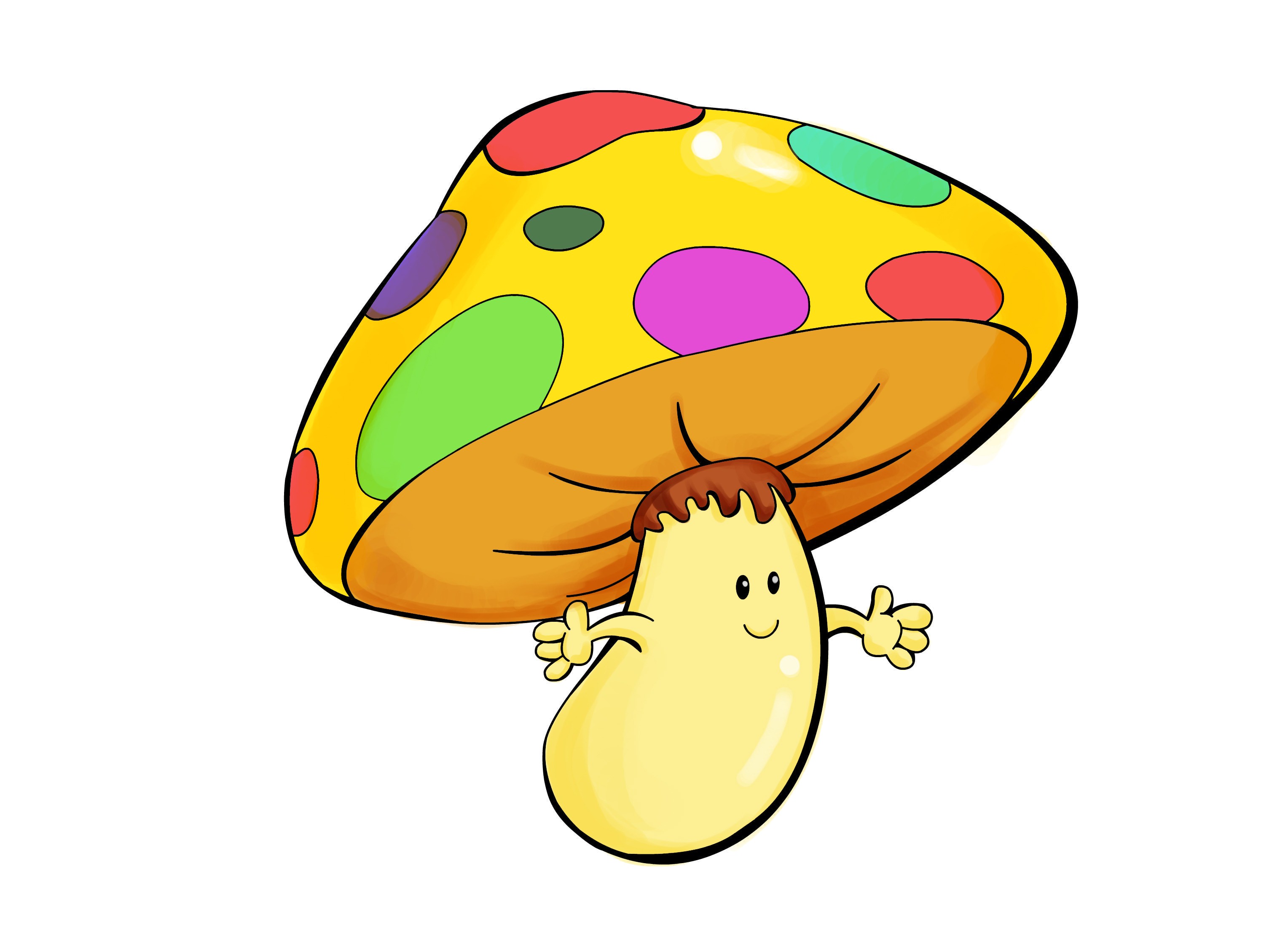 cartoon mushroom clip art - photo #43