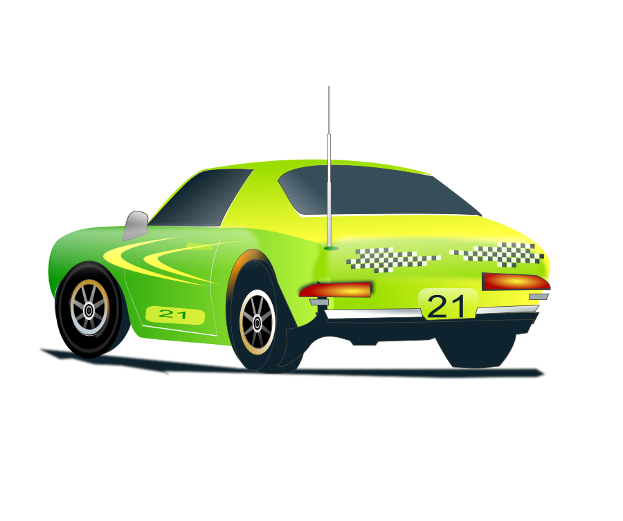 Rally car 3 medium 600pixel clipart, vector clip art