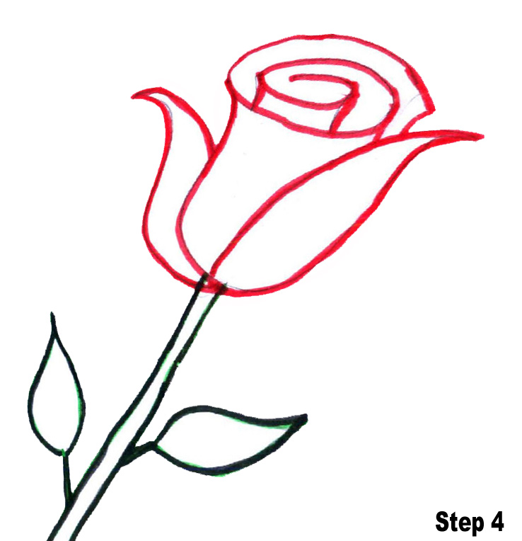 Easy Drawings Of Roses Cliparts.co