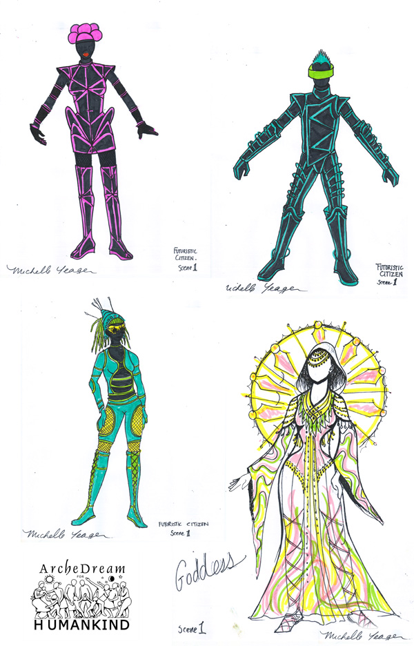 ADHK Costumes Sketches – ADHK Interactive
