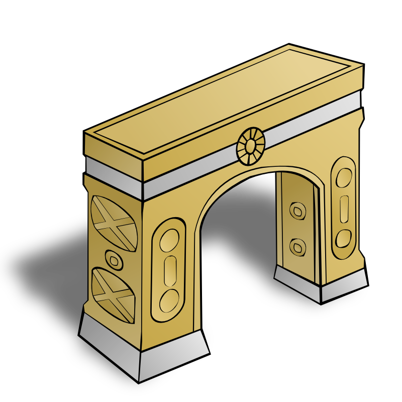 Clipart - RPG map symbols: Arch