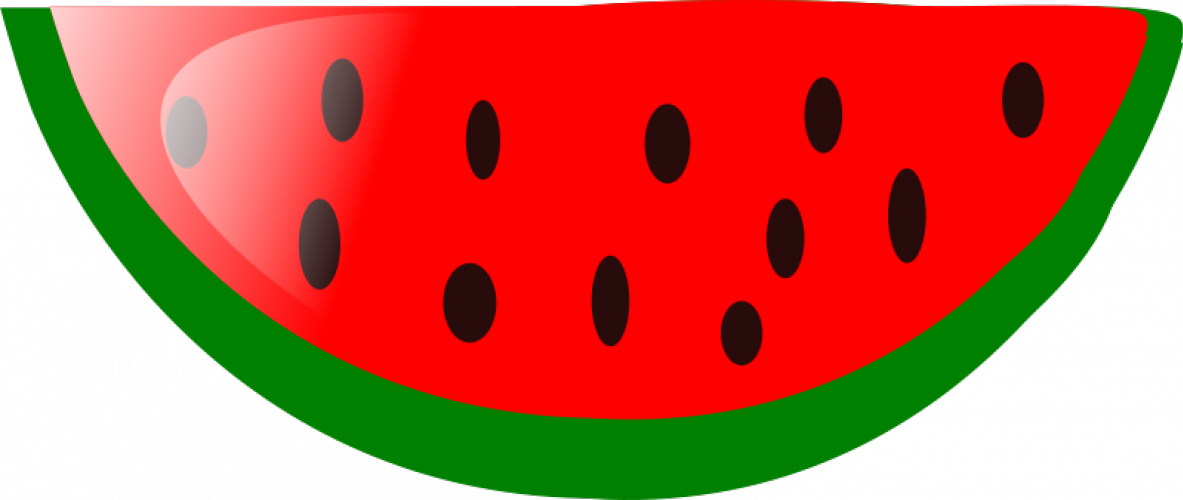 Watermelon Vine Border