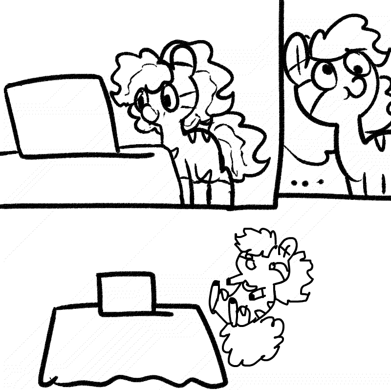459805 - animated, artist:mt, black and white, computer, derp ...