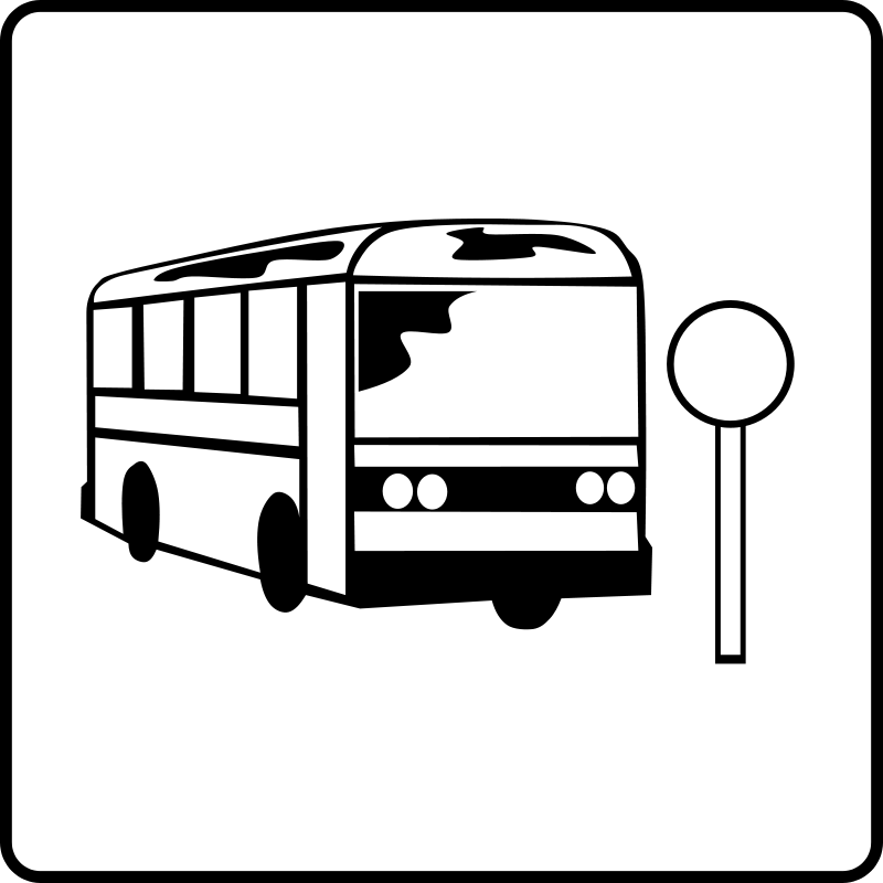 charter bus clipart - photo #25