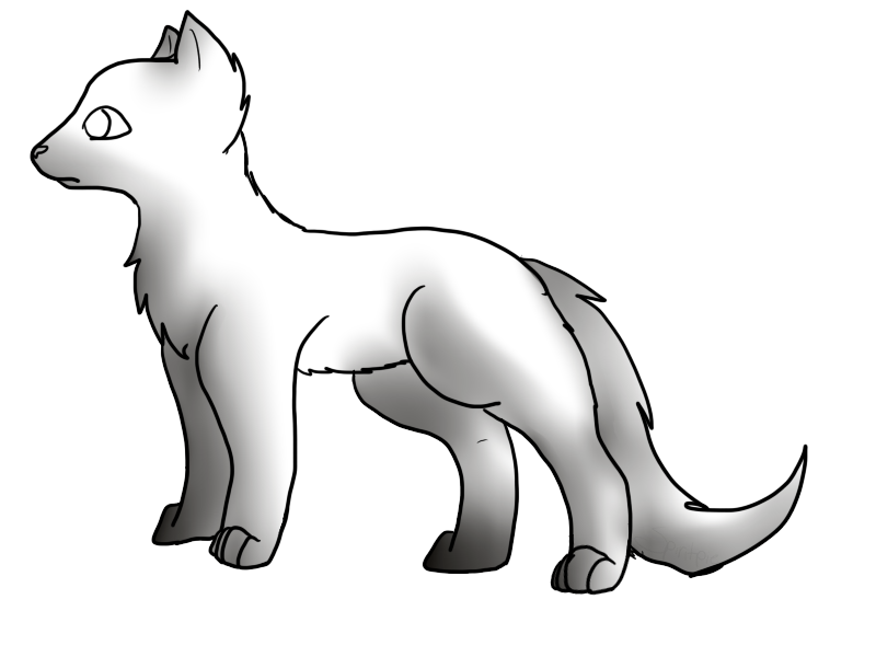 deviantART: More Like Warrior Cats Couple Lineart by ...
