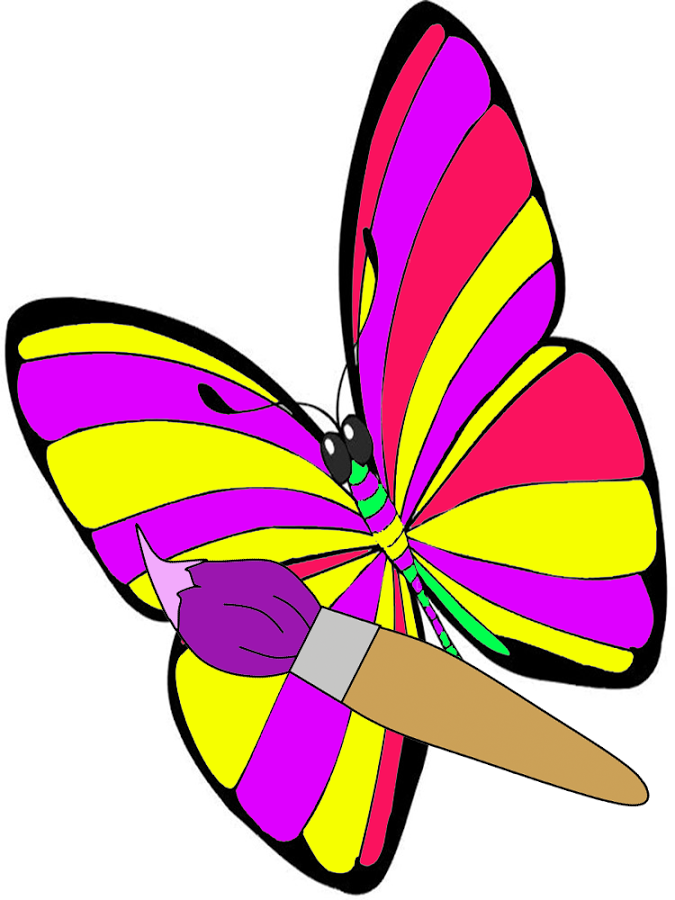 Butterflies Coloring Book - Android Apps on Google Play
