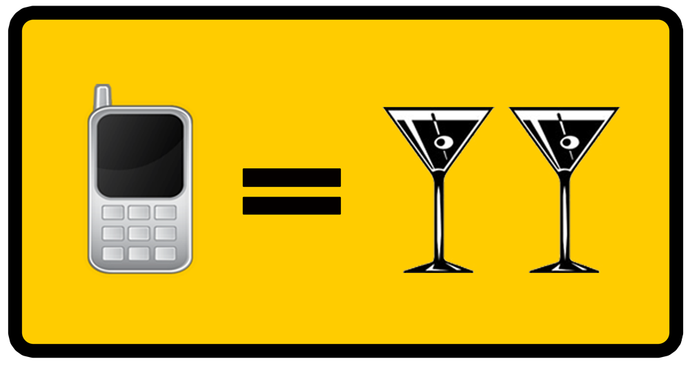 Cell phones make you drunk - Colin Purrington