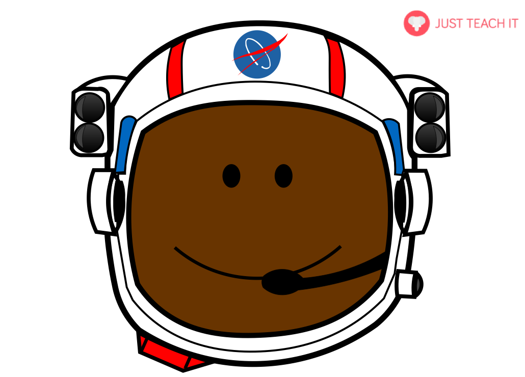 Space Astronaut Face Helmets | Just Teach It