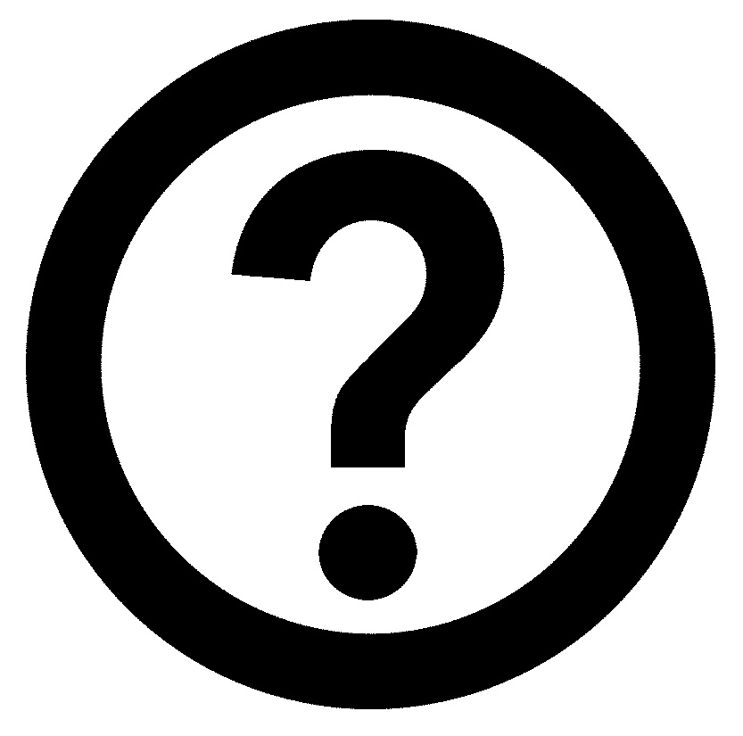 Question Mark Outline Cliparts co