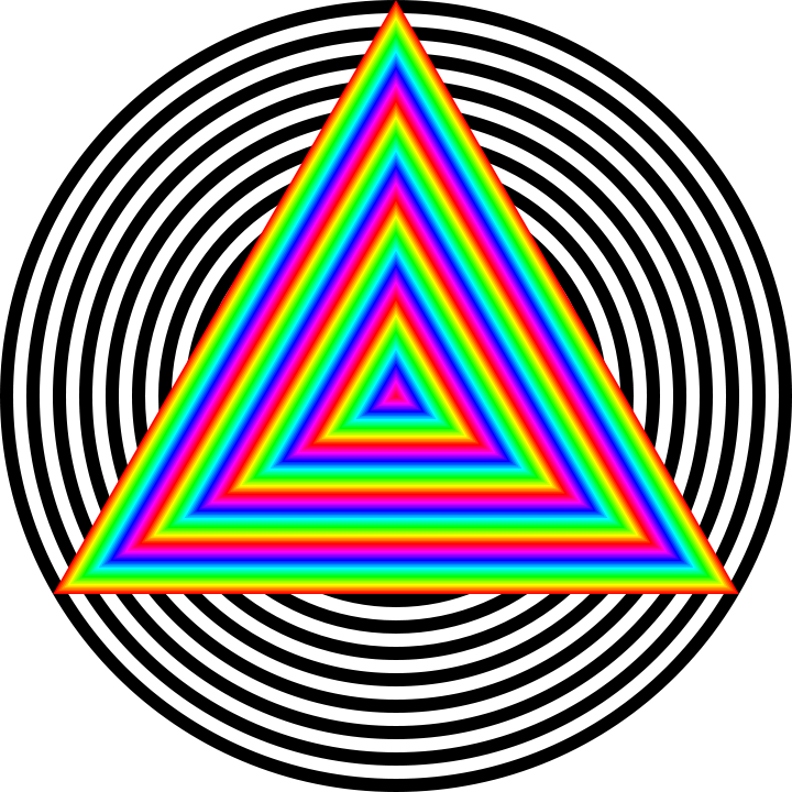 rainbow triangle by 10binary on deviantART