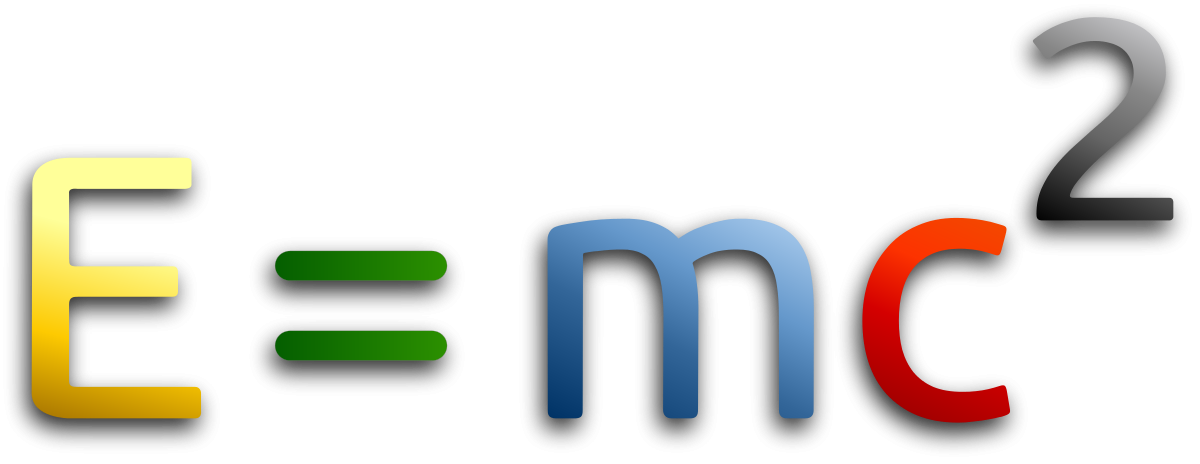Mass - Energy Equivalence Formula Clipart by Merlin2525 : Math ...