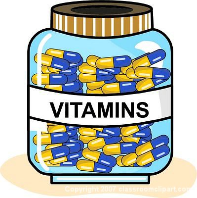 Pix For > Vitamins Clipart