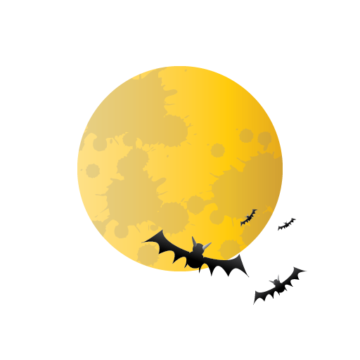 Bat, halloween, moon, scary icon | Icon search engine