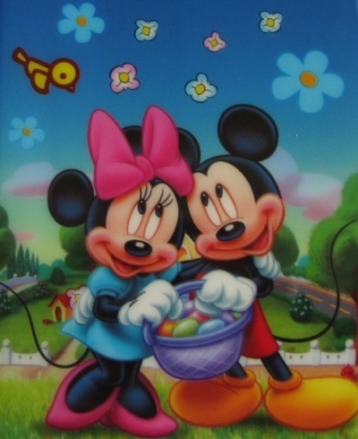 Easter Mickey Mouse and Minnie Mouse - Mickey and Minnie Photo ...