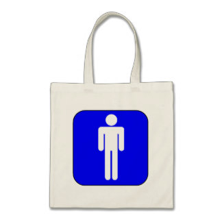 20+ Bathroom Symbol Bags, Messenger Bags, & Tote Bags | Zazzle