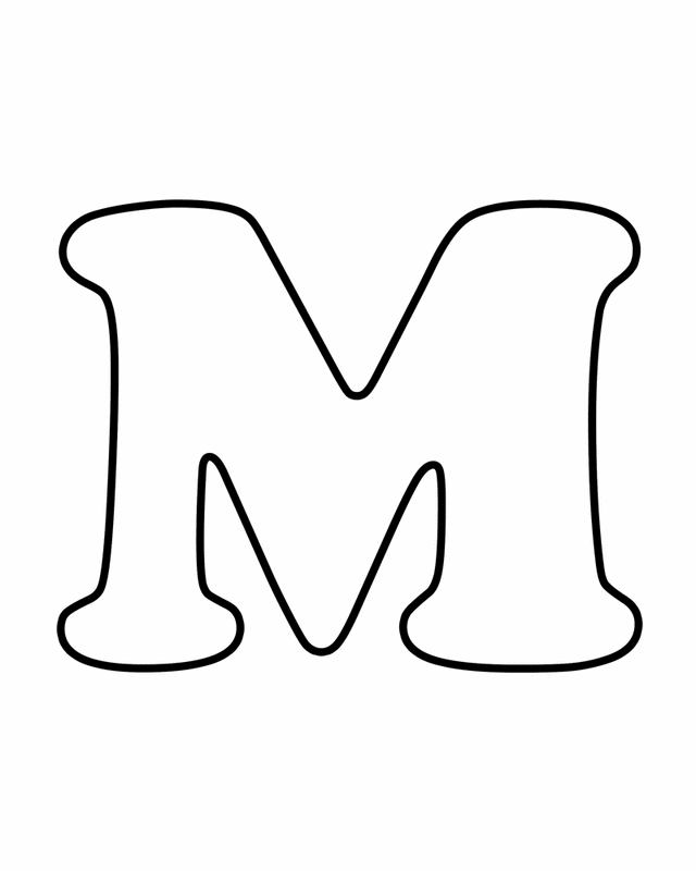 M Letter on Pinterest | Initial M, M Monogram and Alphabet ...