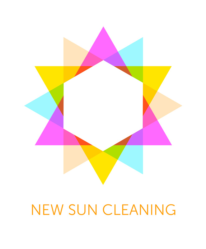 Matt Canale Design | New Sun Cleaning Logo