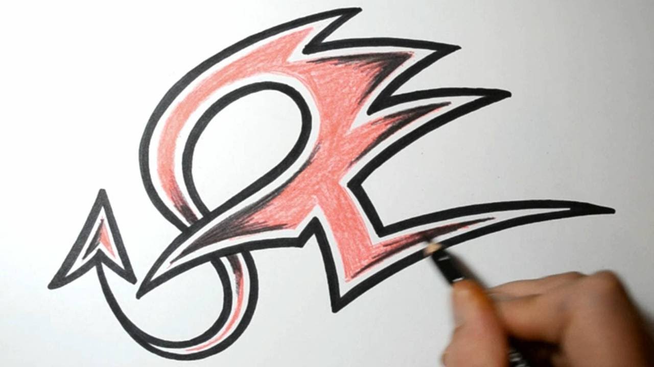 How to Draw Graffiti Letters - Z - YouTube