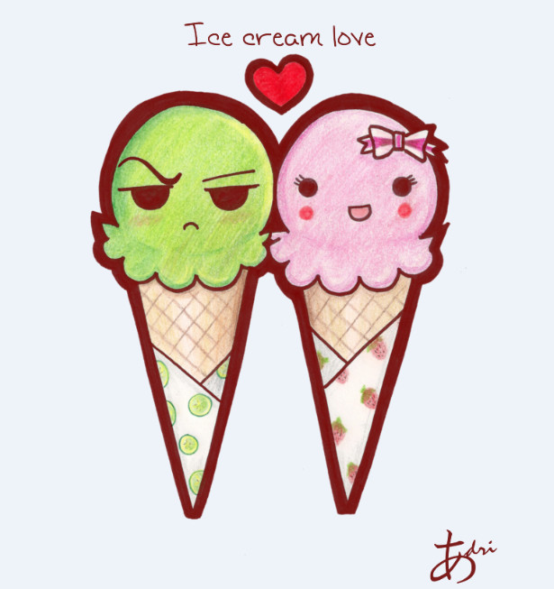 Ice Creamy-licious: Cartoon Icecream ^_^