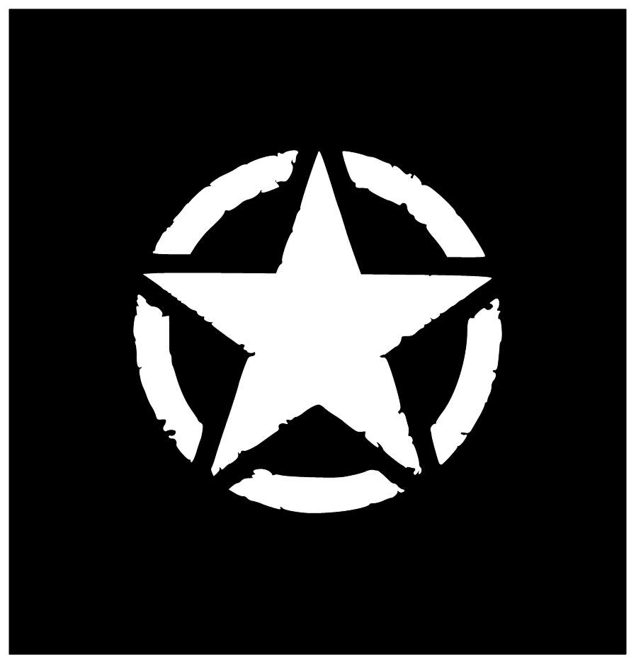 Invasion Star Decal - blacksheepwarrior.com/Store
