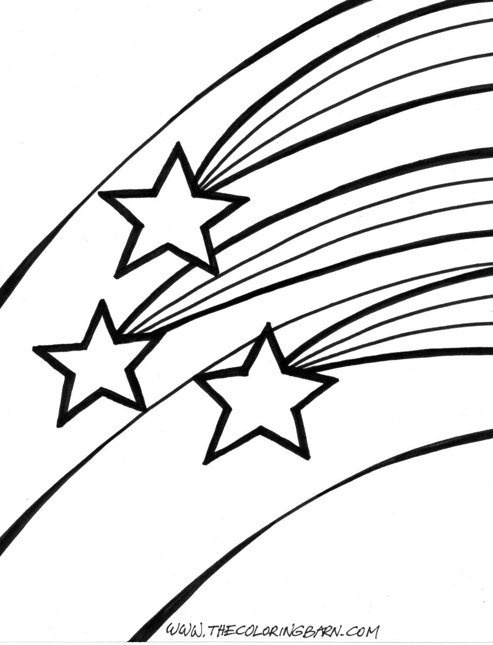 Shooting Star Coloring Pages Printable, star coloring 4 10001308 ...