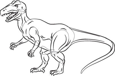 How to Draw Allosaurus - HowStuffWorks