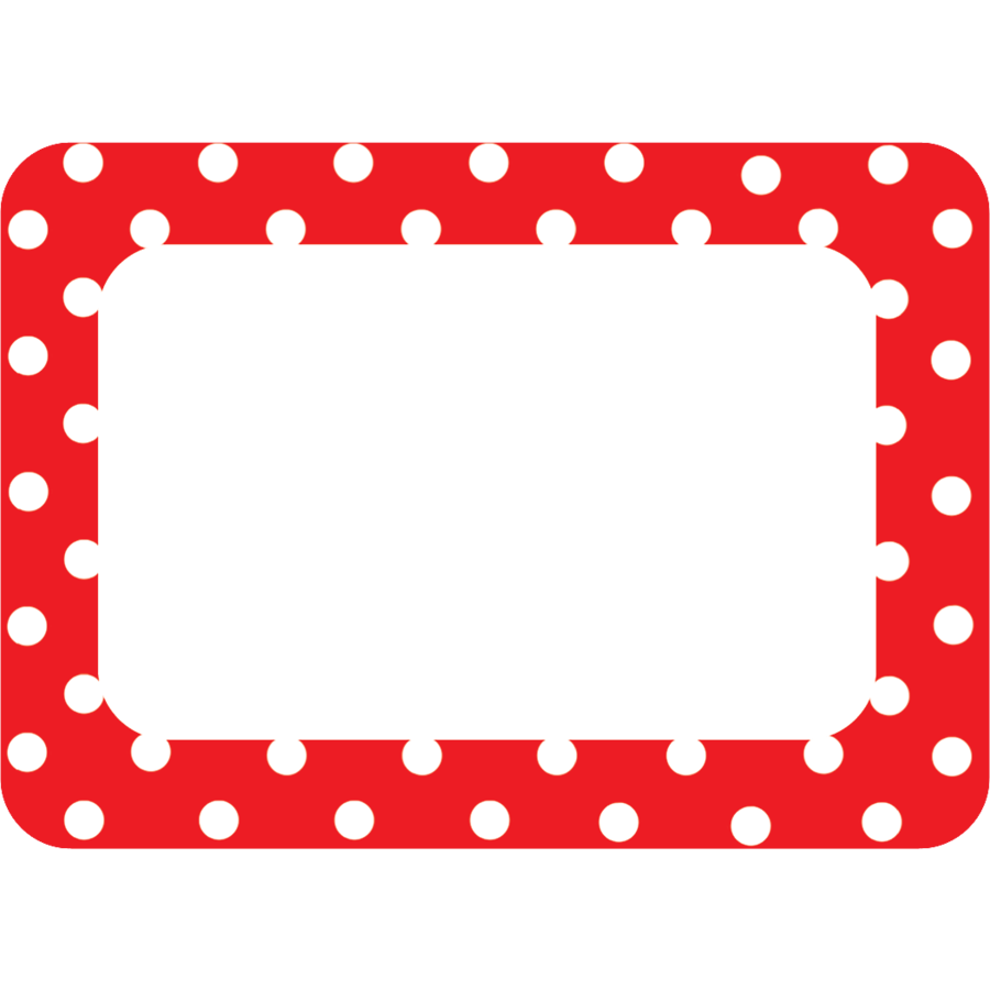 Polka Dots Magnetic Labels - TCR20650 « Products | Teacher Created ...